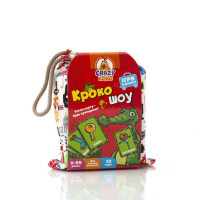 Гра настільна Крокошоу VT8077-10 Vladi Toys 55 карт у мішку Vladi Toys