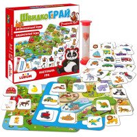 Настольная игра ШвидкоГрай Ludum LD1049-57 Розвивашка Ludum