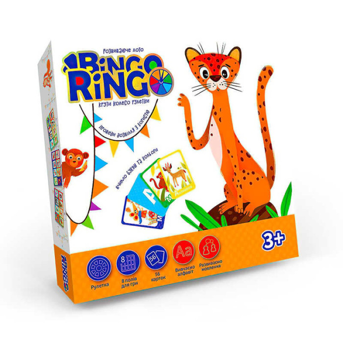 Настільна гра Bingo Ringo Леопард Danko Toys для дітей Danko Toys