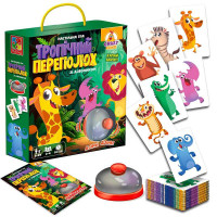 Настільна гра для дітей зі дзвоником Тропічний переполох VT8010-13 Vladi Toys