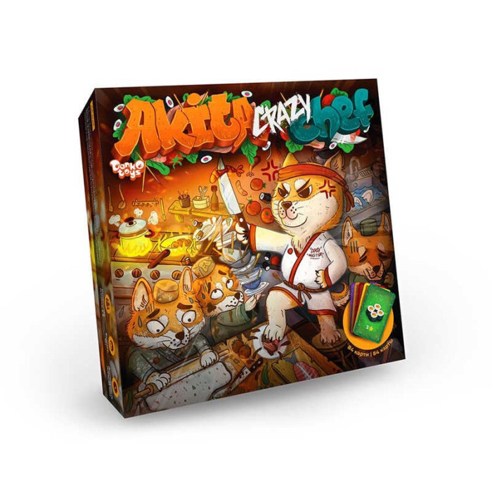Настольная игра Danko Toys Akita Crazy Chef (G-ACC-01-01)