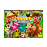 Настільна розважальна гра Animal Discovery G-AD-01-01U УКР (10) Danko Toys