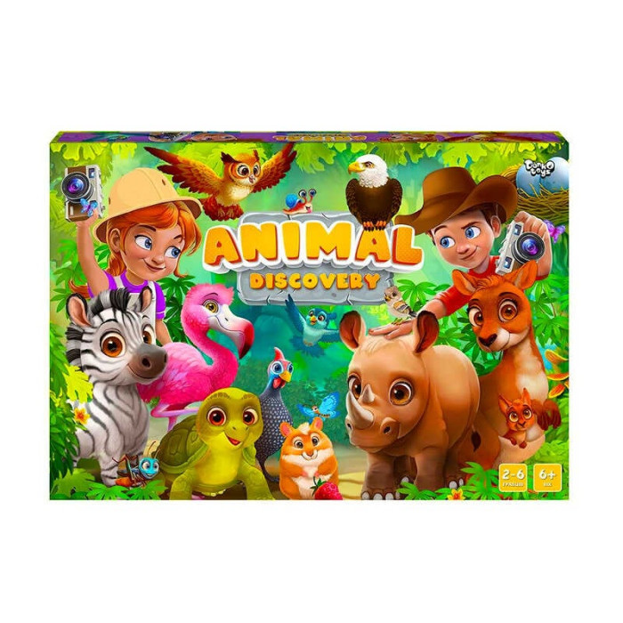Настольная развлекательная игра Animal Discovery Данко Тойс (G-AD-01-01U)