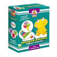 Гра настільна розважальна Crazy Koko Кольорові жабенята VT8025-06 (16) Vladi Toys в коробці