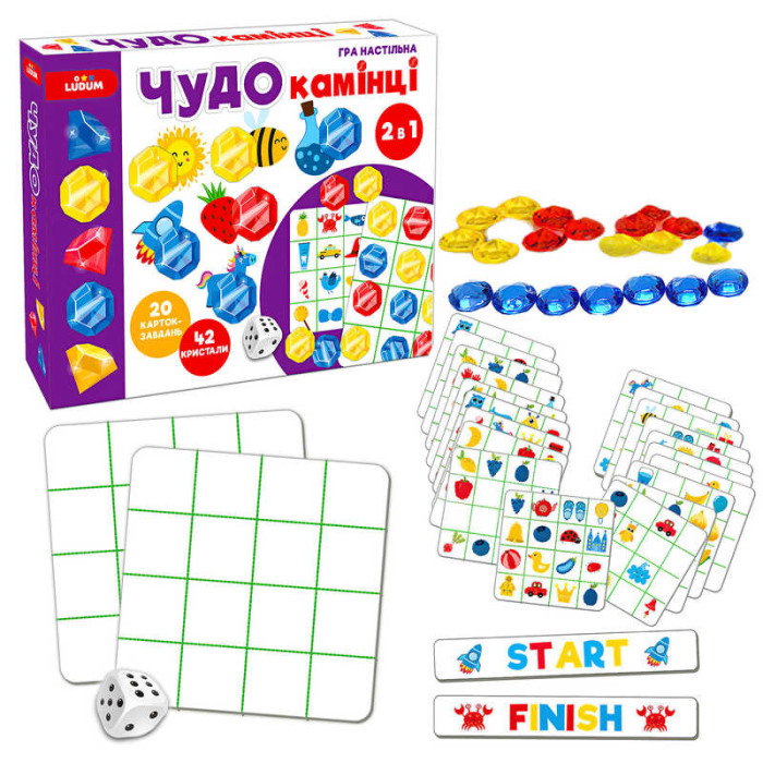 Гра настільна ЧУДОкамінці ME5032-12 Ludum Ludum