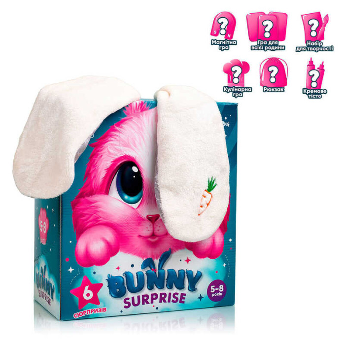 Гра настільна Bunny surprise maxi VT 8080-10 магнітний пазл Vladi Toys