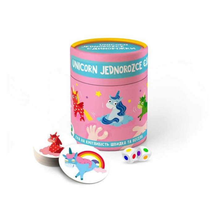 Настільна розважальна гра Єдиноріг 300291 Dodo 27 карточок Чарівна подорож Dodo