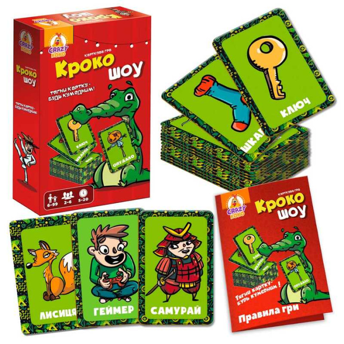 Гра настільна розважальна Крокошоу VT8077-02 Vladi Toys Vladi Toys