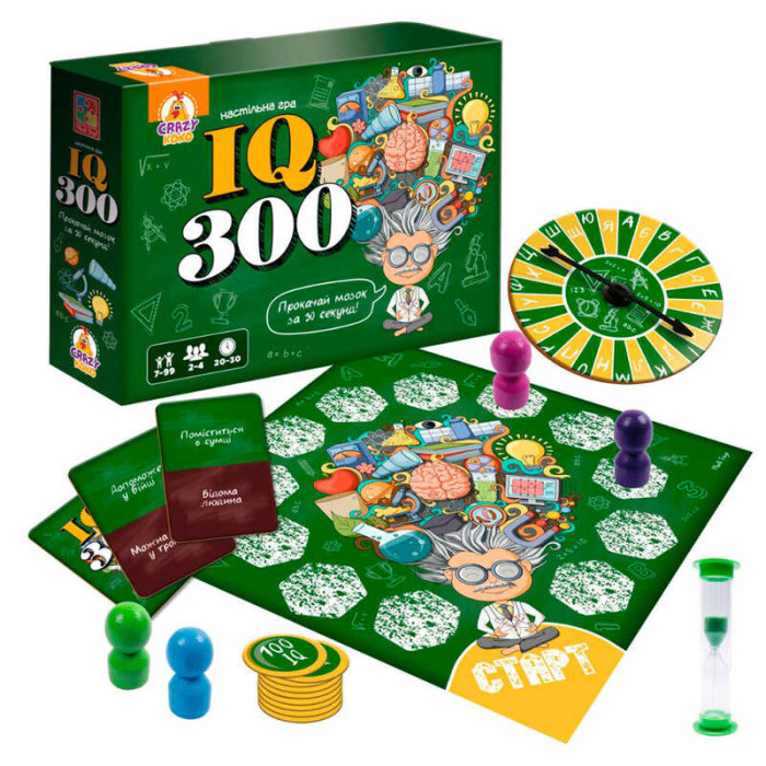 Гра настільна розважальна для дітей IQ300 VT8055-46 Vladi Toys