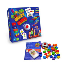 Розвиваюча настільна гра Color Crazy Cubes (10) CCC-02-01U УКР Danko Toys