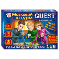 Настольная игра Quest Мозговой штурм Сюрприз Утро 10120182 Украинская версия Ранок