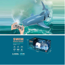 Акула на радіокеруванні 18004-31 акумулятор 37 V пульт 24 GHz викрутка в коробці