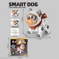 Собачка на радіокеруванні G 253 A Штрих=80025 озвучення англ мовою мелодії цікаві факти підсвічування