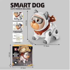 Собачка на радіокеруванні G 253 A Штрих=80025 озвучення англ мовою мелодії цікаві факти підсвічування