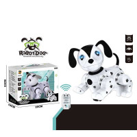 Песик на радіокеруванні 9872 колесо вільного руху від батарейок підсвічування музика пісні та історії англ мовою пульт танцює