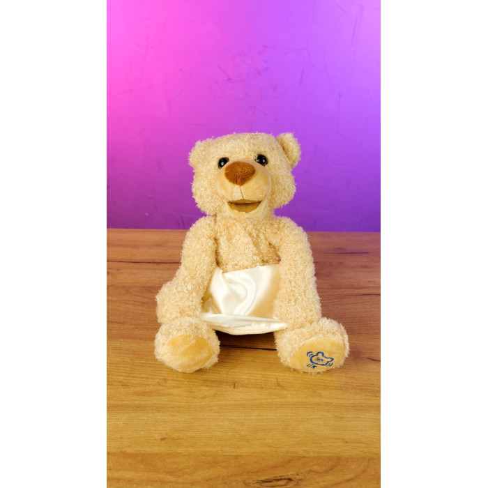 Інтерактивний ведмідь Веселі хованки ТК - 77107 TK Group ОЗВУЧУВАННЯ УКРАЇНСЬКОЮ МОВОЮ говорить грає у хованки TK Group