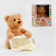 Інтерактивний ведмідь Веселі хованки ТК - 77107 TK Group ОЗВУЧУВАННЯ УКРАЇНСЬКОЮ МОВОЮ говорить грає у хованки TK Group