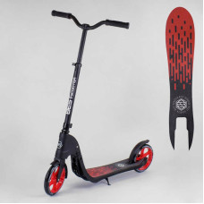 Самокат двухколесный 18424 Best Scooter цвет КРАСНЫЙ колеса PU - 20 см широкий велосипедный руль новый зажим руля Best Scooter