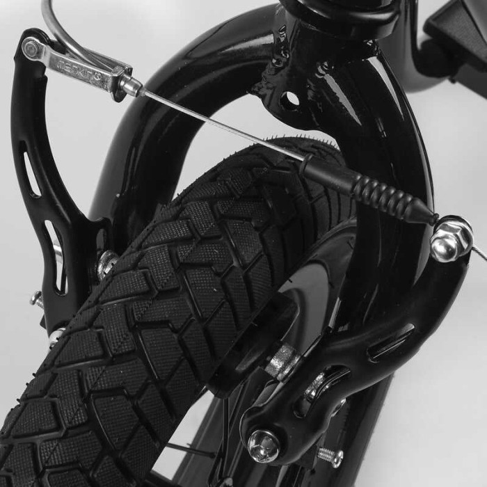 Самокат JT 32050 `` Corso`` колеса надувні 12`` ручне переднє гальмо Corso