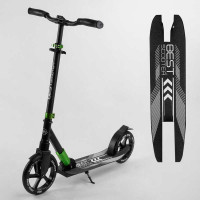 Самокат алюминиевый Best Scooter 93427 колеса PU d переднего колеса - 230мм d заднего колеса - 215мм 1 амортизатор передний Best Scooter