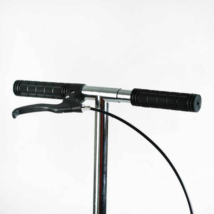 Самокат двоколісний Best Scooter FL-14320 сталева рама ручне гальмо колеса PU 200мм 1 амортизатор передній Best Scooter