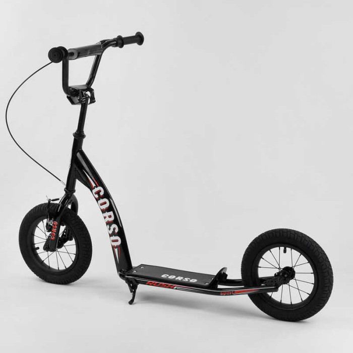 Самокат CR-T 5656 `` Corso`` колеса надувні 12`` ручне переднє гальмо Corso