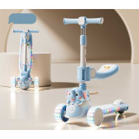 Самокат триколісний дитячий з сидінням Skyper EF-3466-46