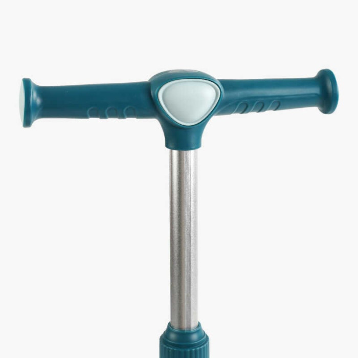 Трехколесный самокат Skyper RS-46204 с колесами PU 125х40мм с светом музыкой и подсветкой платформы складная рукоятка Skyper