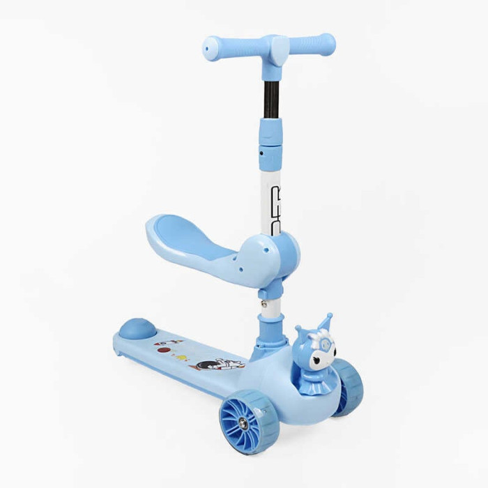 Самокат триколісний з сидінням Skyper KR-92806 дитячий іграшковий