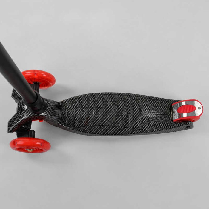 Самокат A 25772 779-1524 Best Scooter 4 колеса PU СВЕТ трубка руля алюминиевая d передних колес =12 см d задних колес = 8 см Best Scooter