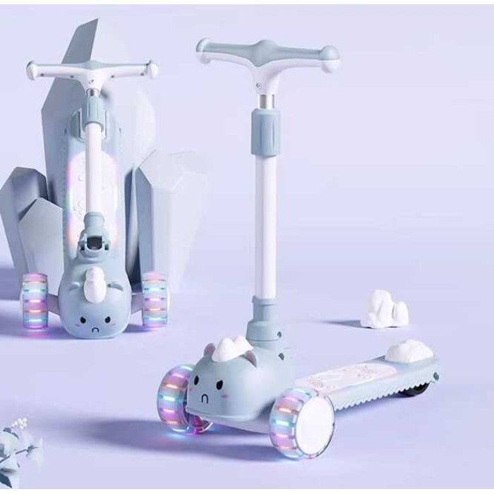 Самокат триколісний Skyper з підсвічуванням і звуком Skyper