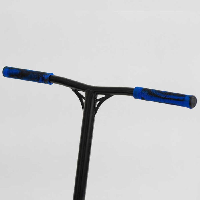 Самокат трюковый N-12740 Best Scooter Freestyle HIC-система ПЕГИ алюминиевый диск и дека колеса PU d=120мм ширина руля 58 см Best Scooter
