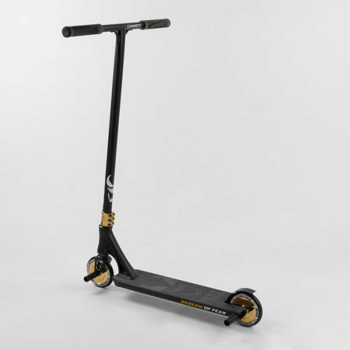 Самокат трюковый 71383 Best Scooter SIMBIOTE HIC-система ПЕГИ алюминиевый диск и дека колёса 120мм PU ширина руля - 57 см Best Scooter