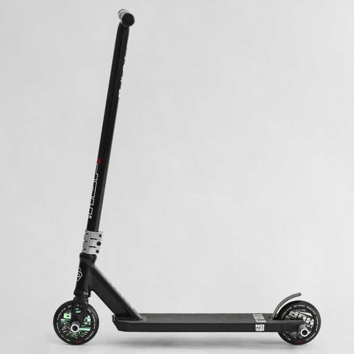 Самокат трюковый N- 16180 Best Scooter HOP HIC-система ПЕГИ алюминиевый диск и дека колёса PU d=120мм ширина руля 58 см Best Scooter