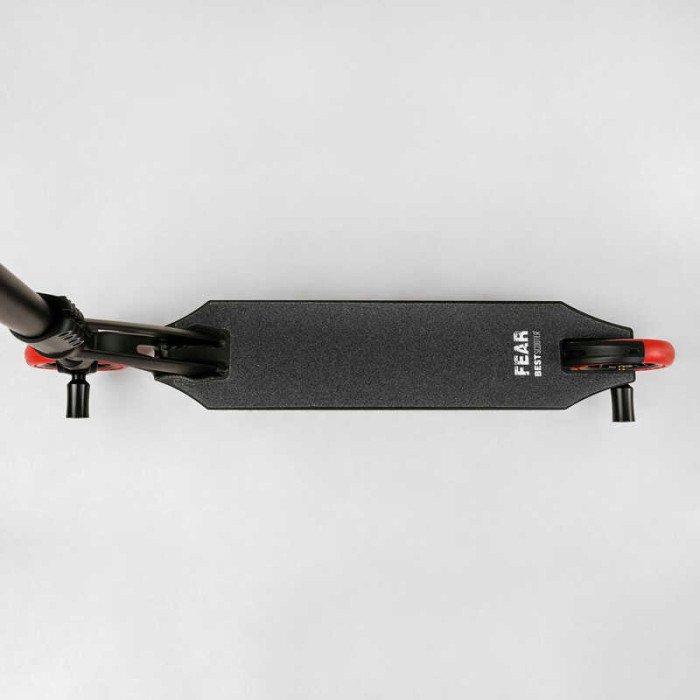 Самокат трюковый МТ-50599 Best Scooter FEAR SCS-система ПЕГИ алюминиевый диск и дека колёса PU d=115мм ширина руля 58 см Best Scooter