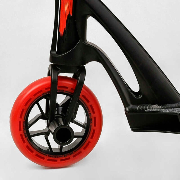 Самокат трюковый МТ-50599 Best Scooter FEAR SCS-система ПЕГИ алюминиевый диск и дека колёса PU d=115мм ширина руля 58 см Best Scooter