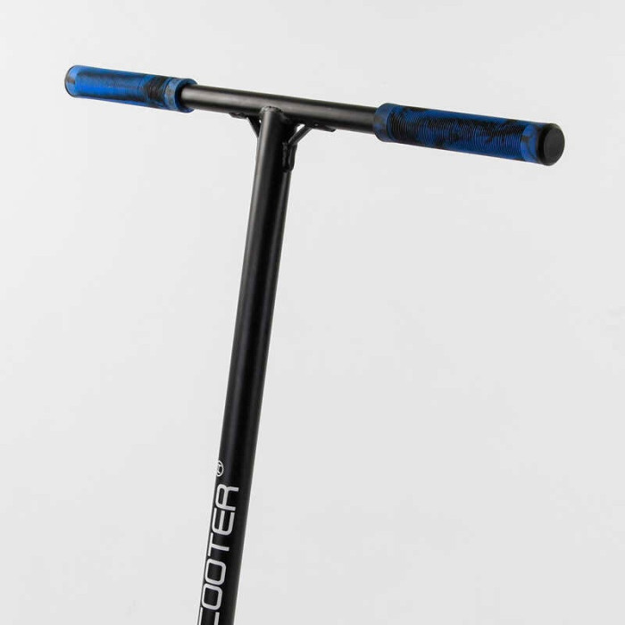 Самокат трюковый 44374 Best Scooter SIMBIOTE HIC-система ПЕГИ алюминиевый диск и дека колеса 120мм PU ширина руля - 57 см Best Scooter