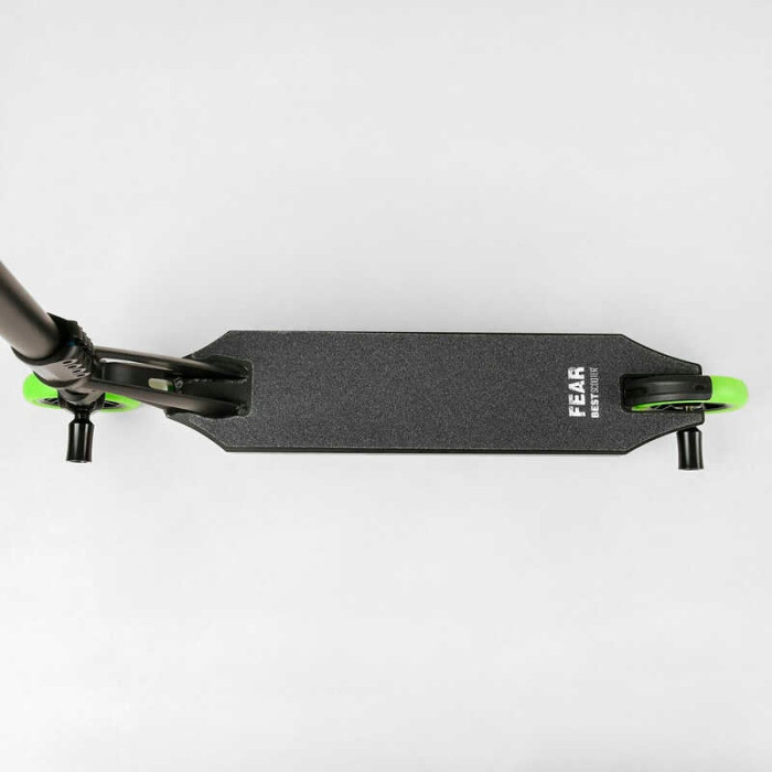 Самокат трюковый МТ-60611 Best Scooter FEAR SCS-система ПЕГИ алюминиевый диск и дека колеса PU d=115 мм Best Scooter