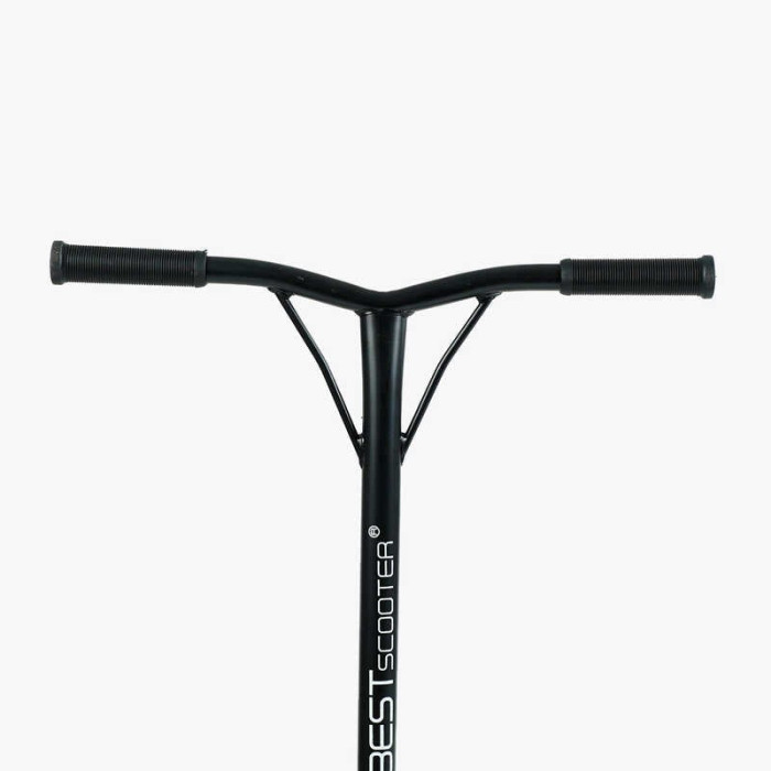 Самокат трюковый Best Scooter 18378 HIC-система ПЕГИ алюминиевый диск и дека колёса PU d-110мм ширина руля-52см высота - 83см Best Scooter