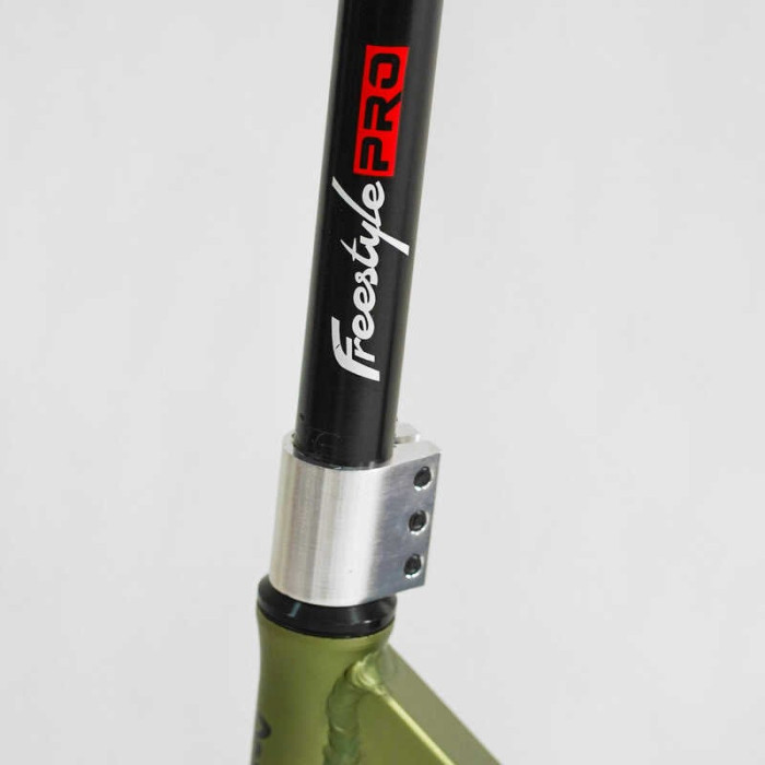 Самокат трюковый N-56307 Best Scooter Freestyle HIC-система ПЕГИ алюминиевый диск и дека колеса PU d=120мм ширина руля 58 см Best Scooter