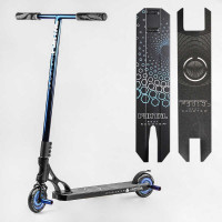 Самокат трюковый PL-71744 Best Scooter Portal HIC-система ПЕГИ алюминиевый диск и дека колеса PU d=120мм ширина руля 58 см Best Scooter