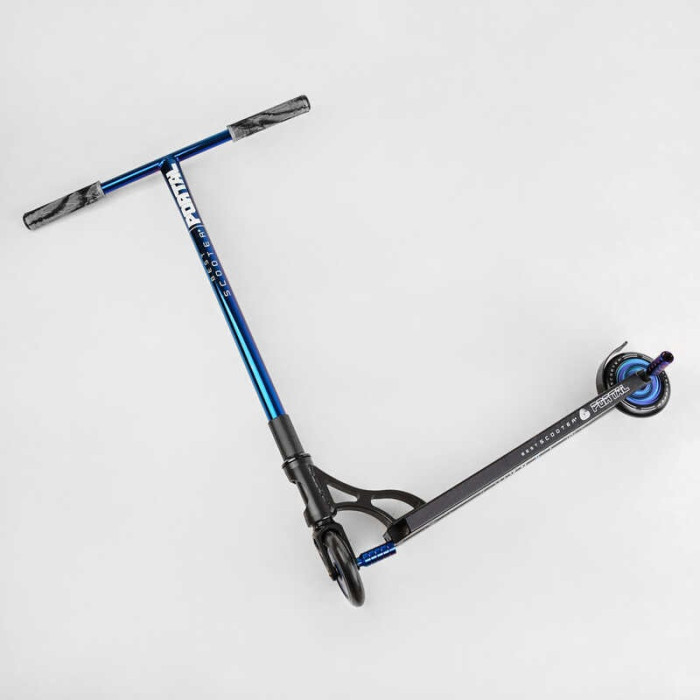 Самокат трюковый PL-71744 Best Scooter Portal HIC-система ПЕГИ алюминиевый диск и дека колеса PU d=120мм ширина руля 58 см Best Scooter