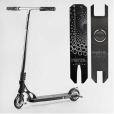 Самокат трюковый PL-81855 Best Scooter Portal HIC-система ПЕГИ алюминиевый диск и дека колеса PU d=120мм ширина руля 58 см Best Scooter