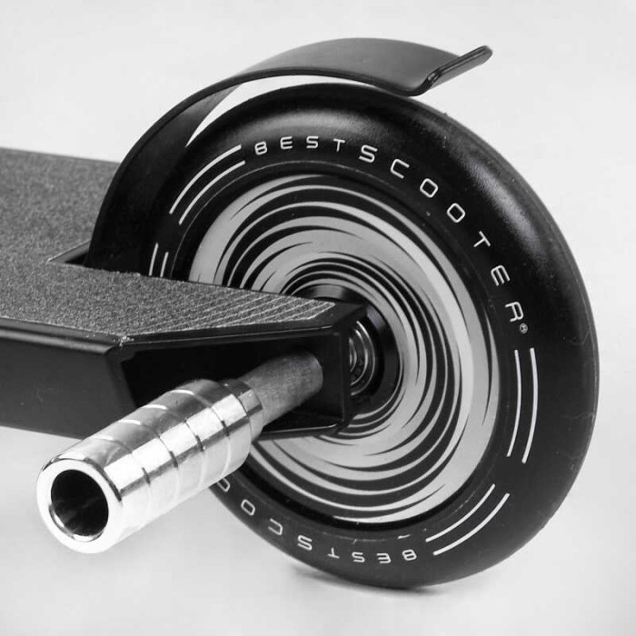 Самокат трюковый PL-81855 Best Scooter Portal HIC-система ПЕГИ алюминиевый диск и дека колеса PU d=120мм ширина руля 58 см Best Scooter