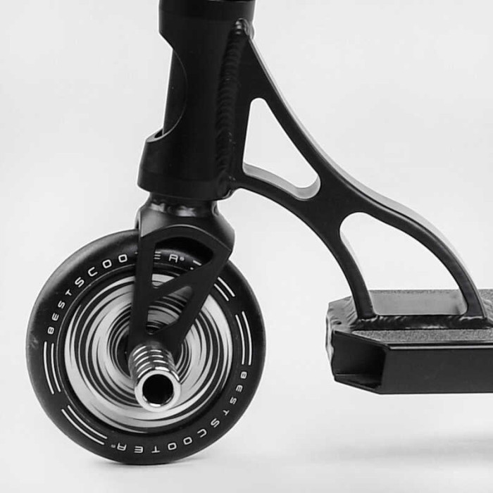 Самокат трюковый PL-81855 Best Scooter Portal HIC-система ПЕГИ алюминиевый диск и дека колеса PU d=120мм ширина руля 58 см Best Scooter