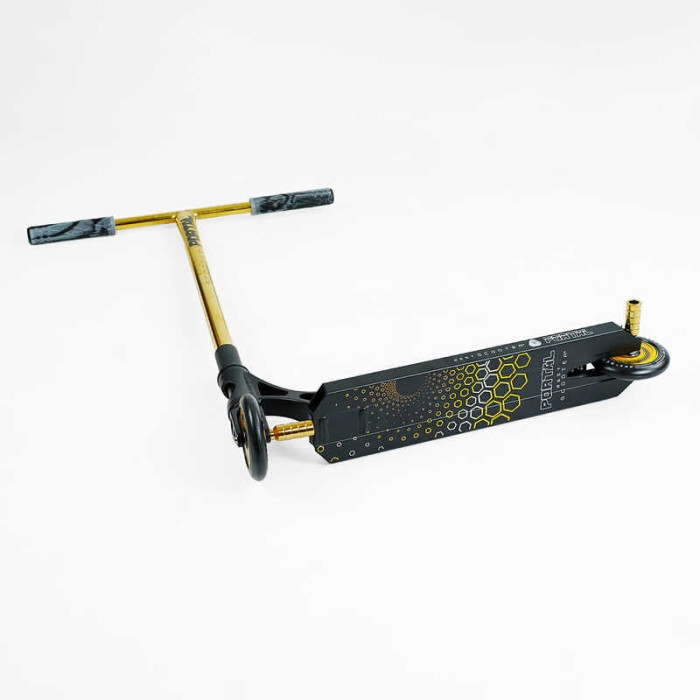 Самокат трюковый PL-91977 Best Scooter Portal HIC-система ПЕГИ алюминиевый диск и дека колеса PU d=120мм ширина руля 58 см Best Scooter