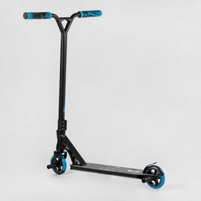 Самокат трюковый RC-11108 Best Scooter Reactor HIC-система ПЕГИ алюминиевый диск и дека колеса PU d=110мм ширина руля 55 см Best Scooter