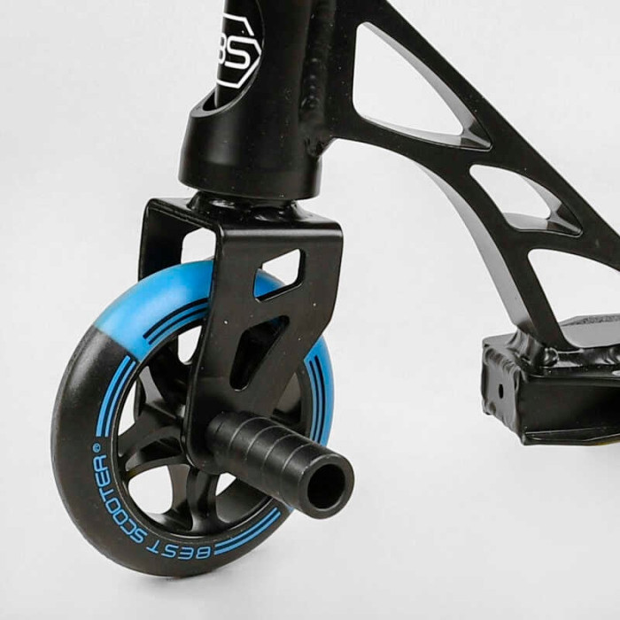 Самокат трюковый RC-11108 Best Scooter Reactor HIC-система ПЕГИ алюминиевый диск и дека колеса PU d=110мм ширина руля 55 см Best Scooter