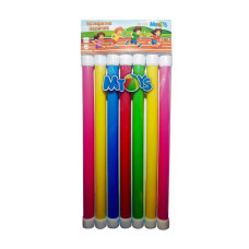 Эстафетные палочки M Toys д=20 длина 30см 7 штук в пакете - детская грация
