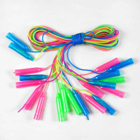 Скакалка С 34145 цветная ЦЕНА ЗА СВЯЗЬ 10шт в связке длина 230см толщина 4мм